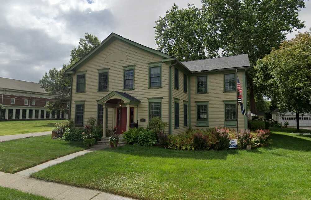Dan's renovated four-square farmhouse