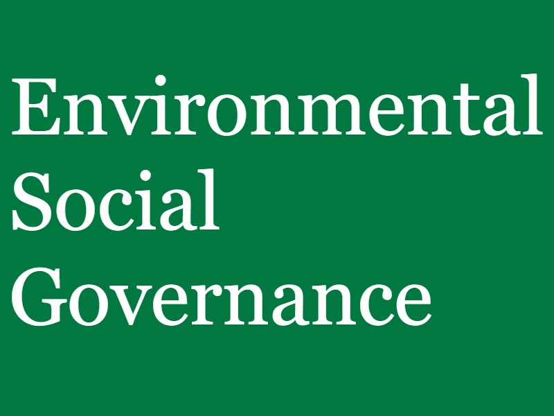 Graphic representing environmental, social, and governance (ESG) investing
